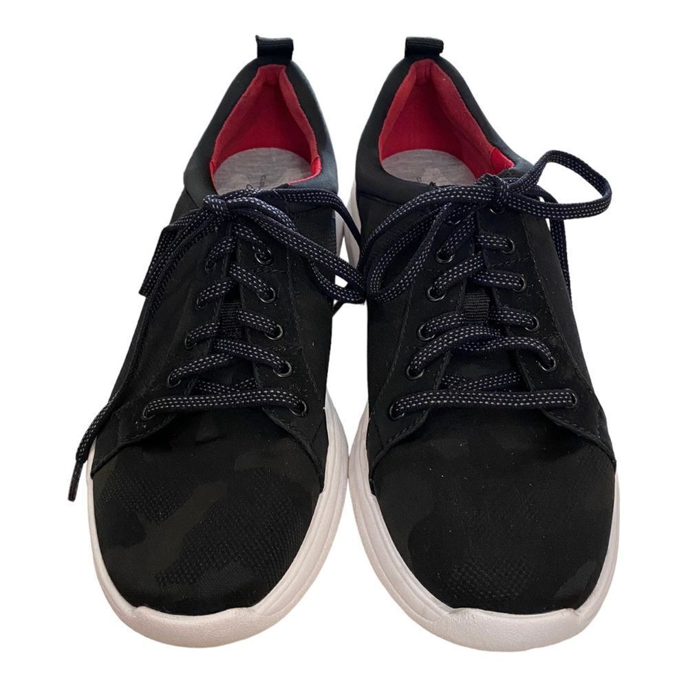 CLOUDSTEPPERS by CLARKS Ezera Black Women's Lace Sneakers 7.5 7.5N - Picture 3 of 6